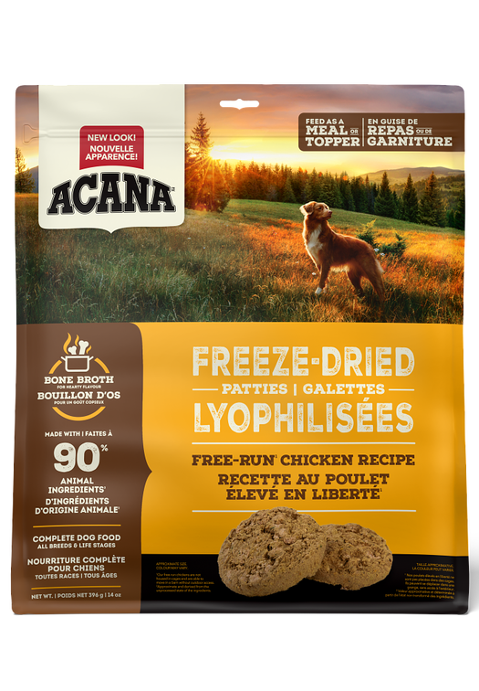 Freeze-Dried Food, Free-Run Chicken Recipe, Patties